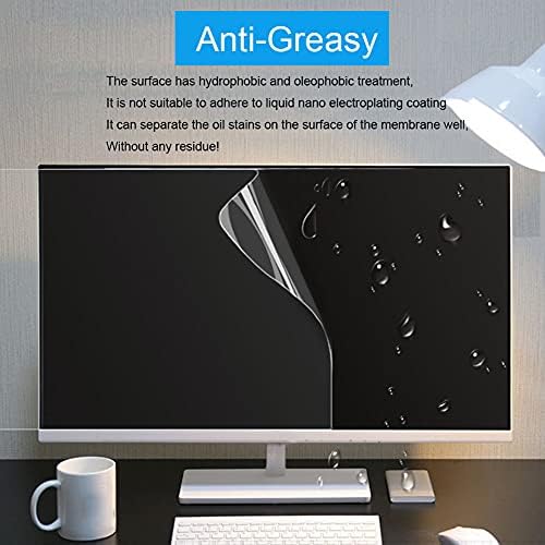 Заштитник на екранот за анти-рефлексија HD Clear Anti-Blue Light Anti-Glare TV Filter Filter за Sharp Sony Samsung Hisense 32-75 инчи / A
