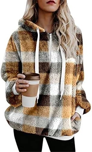 Nokmopo плус џемпери со големина на жени мода есен и зимски двострани печатени аспиратори задебелени и постепени врвови на џемпери
