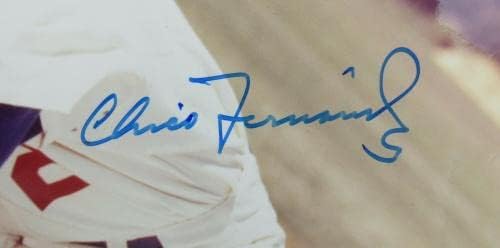 Чико Фернандез потпиша автоматски автограм 8x10 Фото I - Автограмирани фотографии од MLB