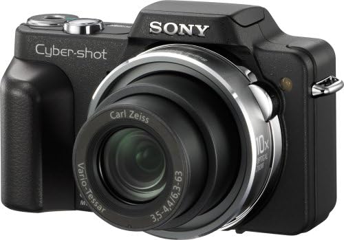 Sony Cyber-Shot DSC-H3 8.1 MP дигитална камера со 10x оптички зум со стабилизација на сликата Super SteadyShot