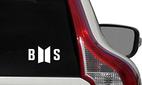 BTS нов текст лого верзија 1 автомобил Die Cut Vinyl Decal Bumper налепница за автомобил камион автоматски прозорец wallиден прозорец iPad