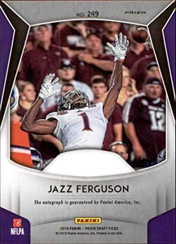 2019 Panini Prizm Draft избира Prizms Silver Autograph 249 Jazz Ferguson Auto Northwestern State Demons RC Auto NCAA College Football