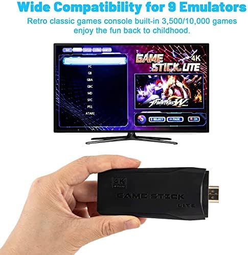 64g Ретро Конзола За Видео Игри, HD Класична Конзола За Игри Изградена во 10000 Игра Во TF Картичка, 9 Емулаторска Конзола, HDMI Излезна Тв Конзола