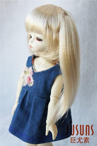 JD152 Angels Pony Doll Wigs 1/6 1/8 1/12 Tiny Doll Pirs Synthetic Mohair Doll Accessory