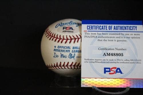 Боби Кноп Потпиша Бејзбол Автограм Авто Пса/ДНК АМ48805-Автограм Бејзбол