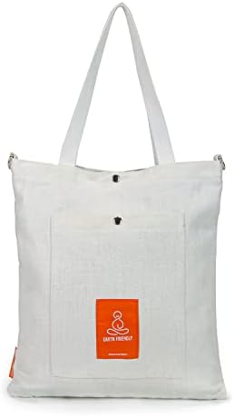 Природните торби за рамо со коноп со коноп хипи чанти со прилагодлива долга лента- еко-применливи повеќенаменски торби за еднократно