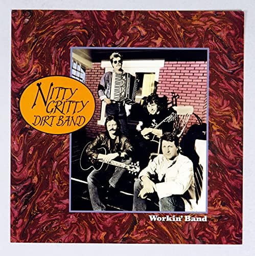 Nitty Gritty Dirt Band Poster Flat 1988 WorkIn 'Промоција на албумот 12 x 12