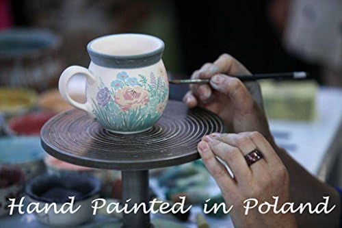 Полска Керамика 9-инчен Зачини Јадење направено Од Ceramika Artystyczna + Сертификат За Автентичност