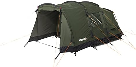 Crua Outdoors Tri - 3 лице изолиран шатор, водоотпорен и ветроупорен шатор со топлина и ладење изолација вградена за 4 сезони и додаде проширен