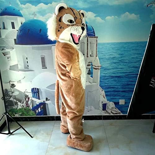 Tiger Wildcat Cartoon Cartoon Cartoon Mascot Mascot orde cosplay за животна големина