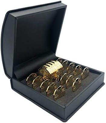 Додатоци за венчавки монети за единство - арас пара бода - рачно изработени декоративни класични монети, градите и кутијата - Арас