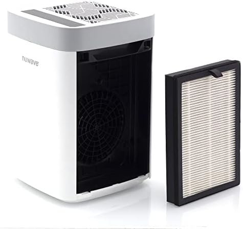 Замена на Nuwave HEPA/Carbon филтер 2-пакет за Nuwave Oxypure Profitable Air Purfifier за голема просторија и дома