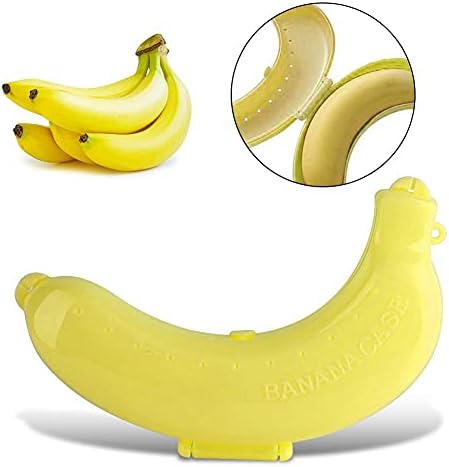 Контејнер За Заштеда на банана, Пренослив Држач За Футрола За Банана За Складирање Симпатична Кутија За Чување Овошје За Ручек
