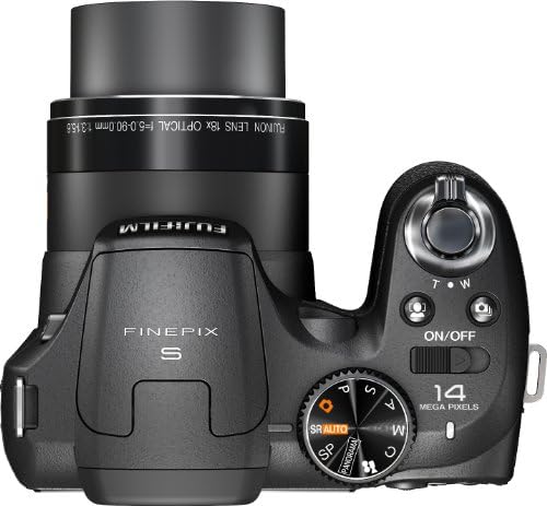 Fujifilm Finepix S2950 14 MP дигитална камера со Fujinon 18x широк агол Оптички зум леќи и 3-инчен LCD