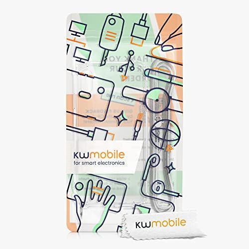 KWMobile Case компатибилен со Apple iPhone XR - Crossbody Case Clear Transparents TPU телефонски покритие со метален ланци - транспарентен/сребро
