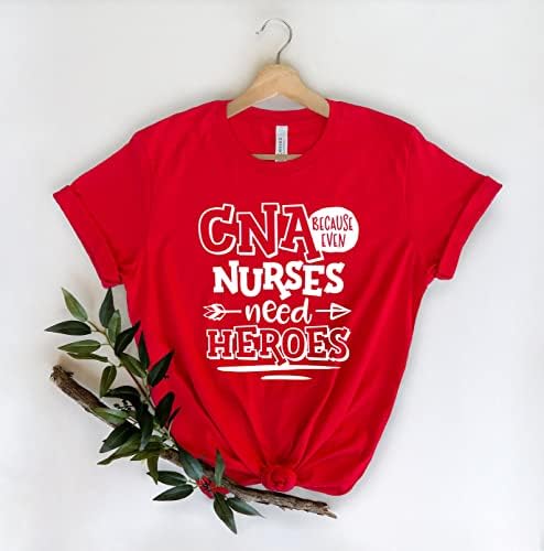 ЦНА затоа што на дури и на медицинските сестри им е потребна маица на херои, слатки медицински сестри Недела Подарок Идеја за