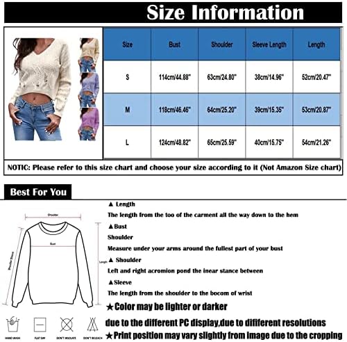Црни џемпери за туника за жени, жени, женска активна облека зимски бел џемпер женски шуплив предниот дел на долгиот плетен долги ракави