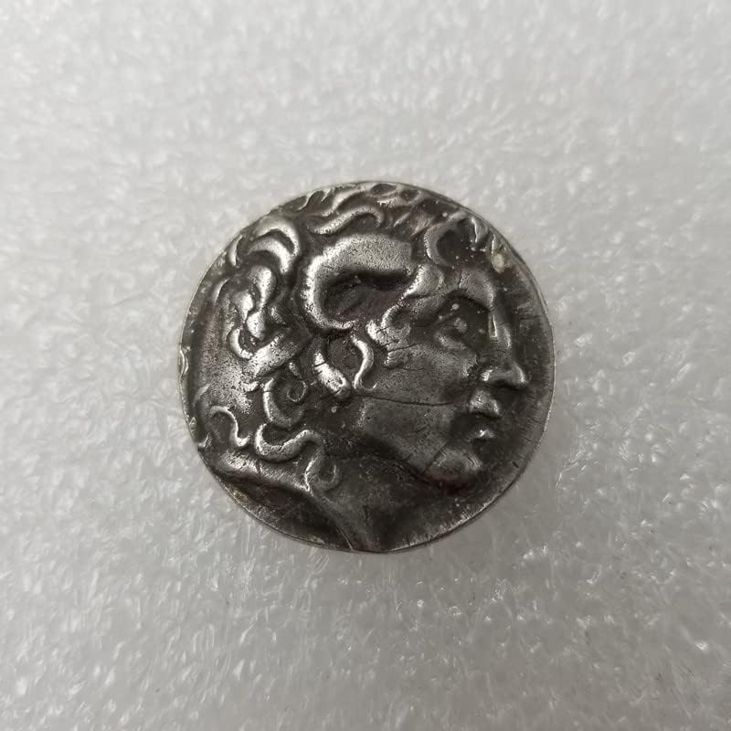 AVCITY Антички Ракотворби грчката Монета Бакар Сребрена Позлатени Стариот Сребрен Долар Сребрена Тркалезна Големо 3394