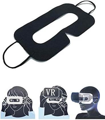 VR Маска 100pcs VR Искуство Маска За Лице Санитарна Ткаенина Компатибилен VR Oculus Rift Playstation VR HTC Vive VR Очила VR Кутија-Спречете