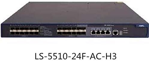 H3C S5510-24F-AC Ethernet Switch 24 Оптички порти целосни гигабит 4 Gigabit Електрични порти слој 3 Менаџмент прекинувач