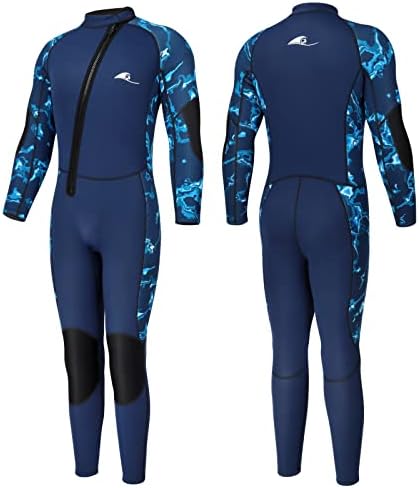 Wetsuit 3mm влажни костуми за мажи, неопренови целосни костуми за нуркање, предно подножје целото тело чувајте топли облека, за