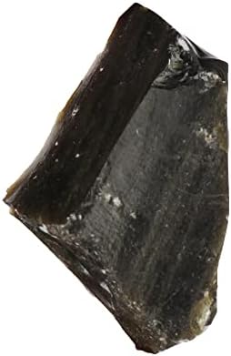 GemHub Природно црно опсидијанско лекување кристал лабав скапоцен камен 147,15 КТ груб црн опсесиан