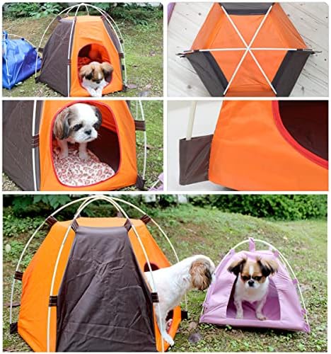 Надворешен шатор За миленичиња Автоматски Тип Преклоплива Куќа За мачки Одгледувачница Заштита од дожд И Сонце Пренослив Шатор