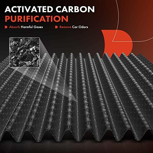 А-премиум Кабински филтер за воздух со активиран јаглерод компатибилен со модели Nissan & Infiniti-Altima 2013-2018, Murano 2015-2023, Pathfinder