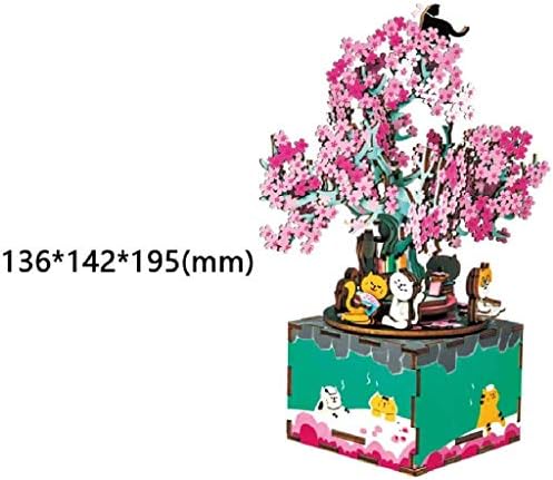 Музичка кутија XJJZS - Изненадувачки интересен модел на цреша од цреша и вила со насловна музичка кутија за девојка значаен подарок