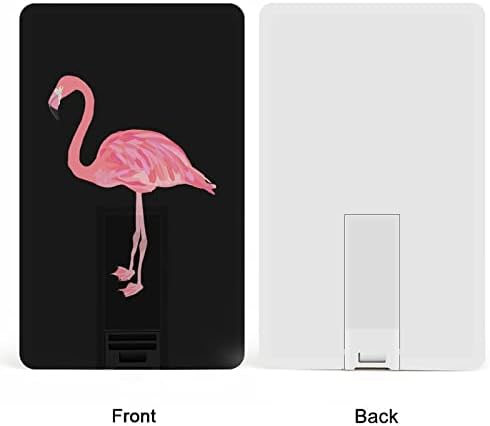 РОЗОВА Фламинго ПТИЦА USB Диск Кредитна Картичка ДИЗАЈН USB Флеш Диск U Диск Палецот Диск 64G