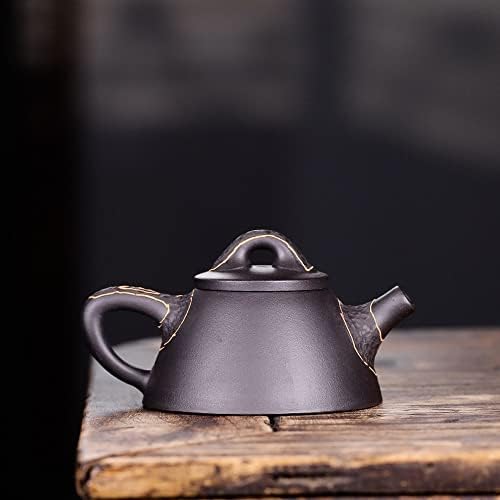 160 мл рачно изработена рачно изработена пурпурна чај од чај од чај од чај од кунг фу, декорација на котел