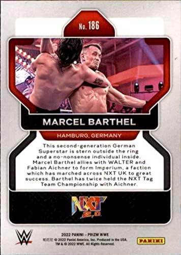 2022 Panini Prizm WWE #186 Марсел Бартел NXT 2.0 Трговска картичка за борење