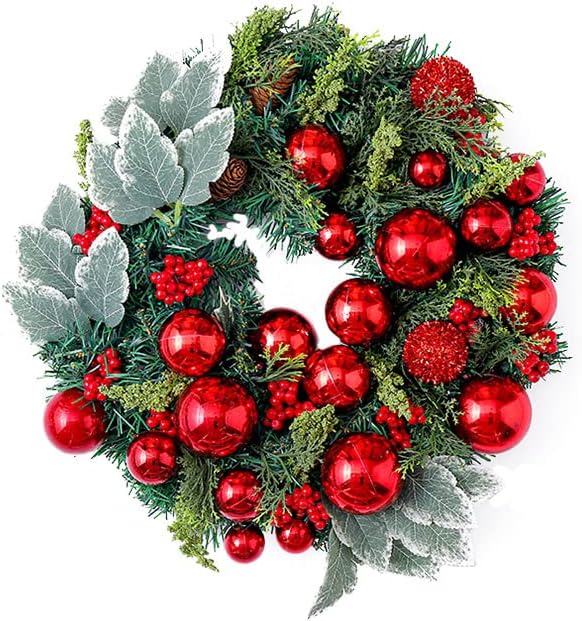 Божиќна топка, Божиќен венец, украси и реквизити