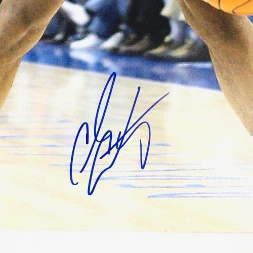 Кармело Ентони потпиша 16x20 Фото PSA/DNA New York Knicks Trailblazers Nuggets - Автограмирани НБА фотографии