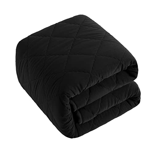Кревет четкан микрофибер надолу алтернативен тодлер утешител, ултра мека лесна и топла креветче за здив ватирано ќебе за кревет