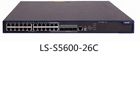 H3C LS-S5600-26C Ethernet Switch 24-Port Full Gigabit 4SFP Оптичко порта слој 3 Склоп за управување со мрежна мрежа