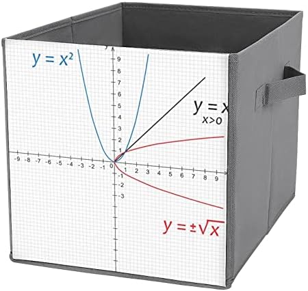 Математика Функции Склопувачки Корпи За Складирање Ткаенини Организатор Кутија За Преклопување Со Рачки