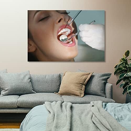 Постери и отпечатоци Стоматолошки преглед wallиден уметнички стоматолошки третман слики стоматолошка постер стоматолошка wallидна уметност