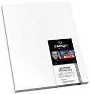 Edition Canson Infinity Edition, памук партал, 310GSM светло бел мат хартија за инк -џет, 17x22 “, 25 листови