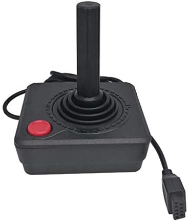 Ruitroliker Ретро Класичен Џојстик Контролер Gamepad За Atari 2600 Конзола Систем Црна Atari 2600 Радост-Стап