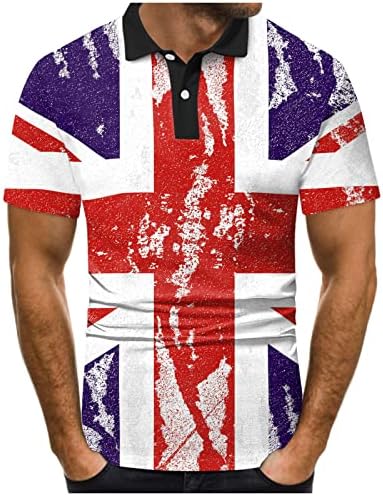 2023 година Нови мажи моден пролет лето лето -случајно кратко ракав О вратот знаме печатени маички врвни блузи со долг ракав активен