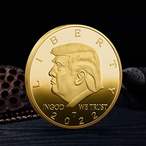 2022 година Претседателски претседател на САД Избор за избори за злато дуобле во боја на комеморативни монети со монети монети колекционерски