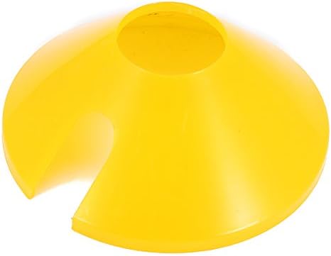 Lteftlfl 129мм менување на жолта гума за менувач заштитен најлонски конусен штит за покривање траен
