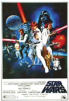 Војна на Starвездите: Нова постер за филм на надеж, 24-инчен X 36-инчен