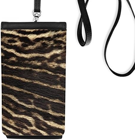 Дизајн на пердуви за дизајн Телефонски чанта, виси мобилна торбичка со црн џеб