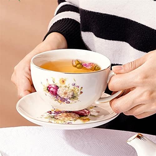 Genigw попладне чај единечен тенџере керамички чај сет чаша чинија мајка тенџере чај сад кафе