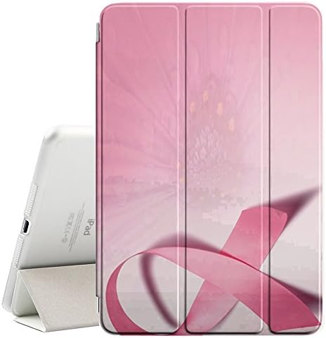 Графика4 Дизајн На Розова Лента За Рак Ултра Тенок Случај Паметен Држач за Покривање [Со Функција За Спиење/Будење] За Apple iPad Pro