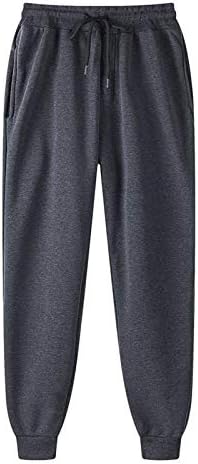 Hot6sl џемпери за мажи, џогери за мажи со џебови соборени џогери за мажи атлетски панталони за тренинг, џогирање, трчање!