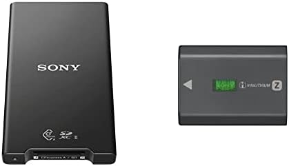 Sony MRWG2 CFexpress Картичка Читач &засилувач; NPFZ100 Z-Серија Полнење Батерија Пакет За Алфа А7 III, A7R III, А9 Дигитални