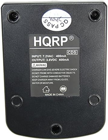 HQRP Двојна Батерија Полнач Компатибилен Со Црна &засилувач; Декер 3.6 V VERSAPAK VP420T Тип 1, VP430T Тип 1, VP450 Тип 1,